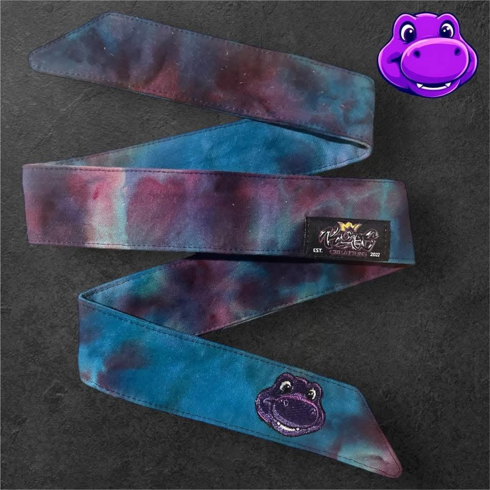 Kings Creations The Big Purple Dinosaur Misfits Headband