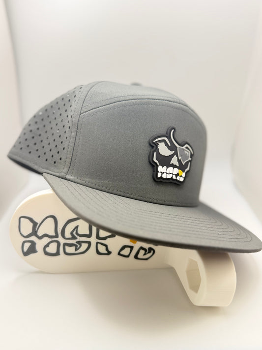 Charcoal Flat Bill Hat