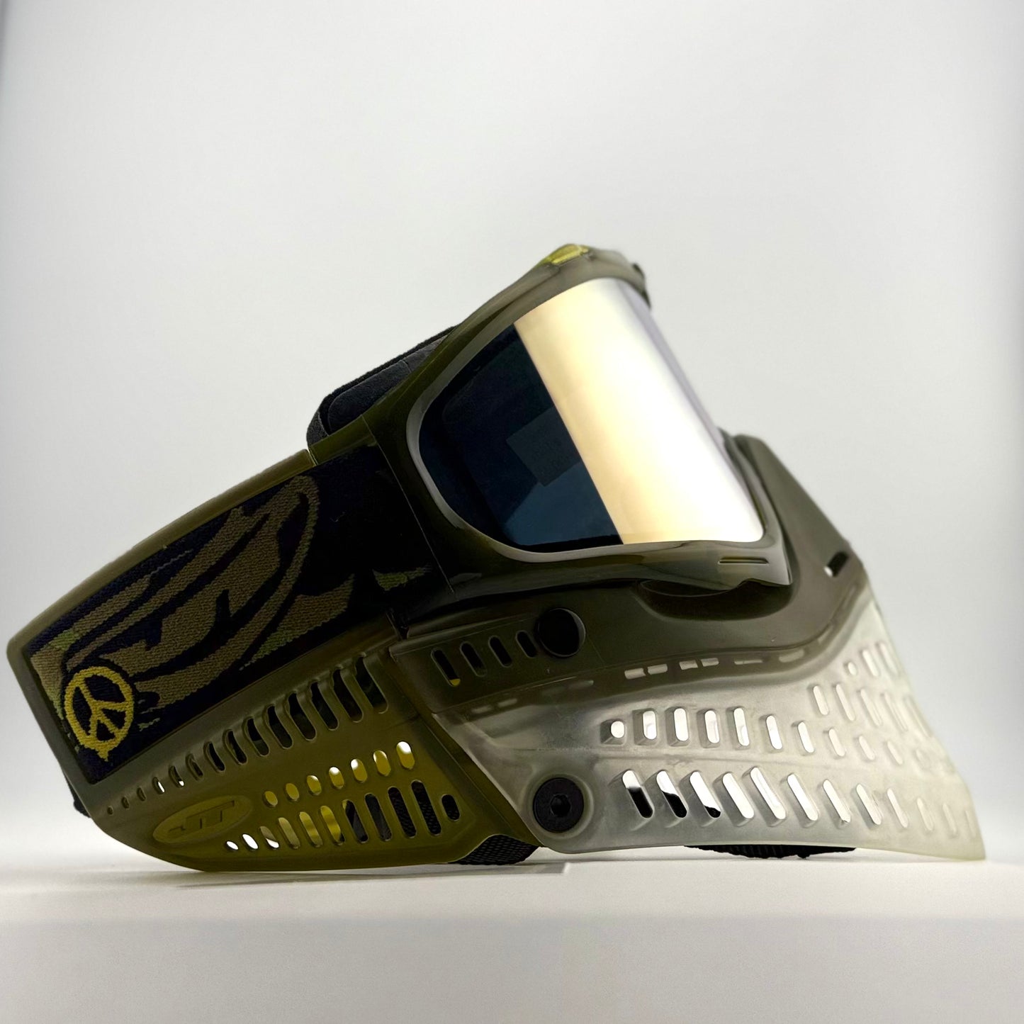 Translucent Olive/ Olive/ Clear JT Proflex Goggle