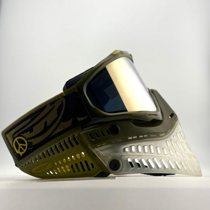 Translucent Olive/ Olive/ Clear JT Proflex Goggle