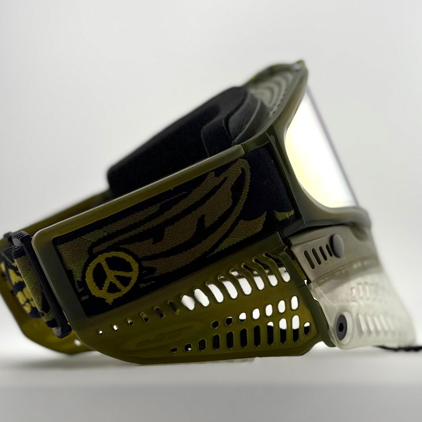 Translucent Olive/ Olive/ Clear JT Proflex Goggle