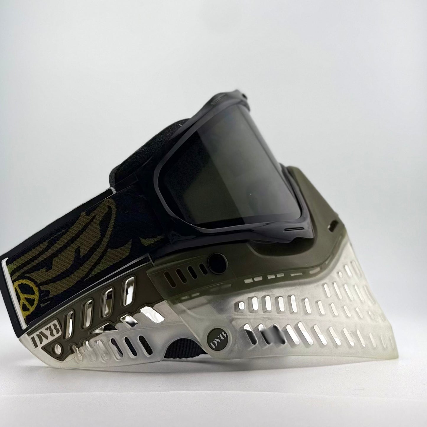 JT Proflex Olive/Clear Goggle + DV8 Ears Combo