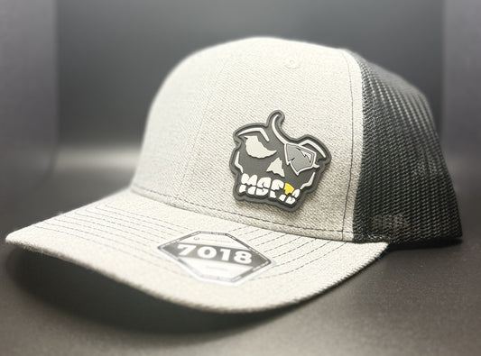 Gray/Black Low Profile Hat