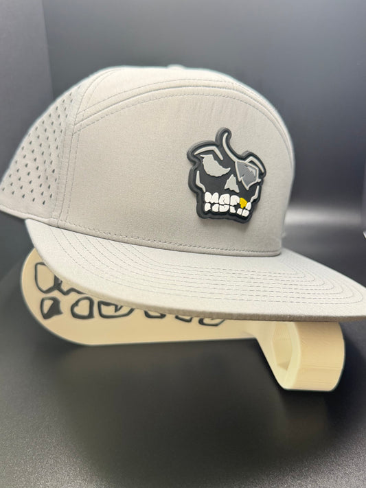 Lt Gray Flat Bill Hat