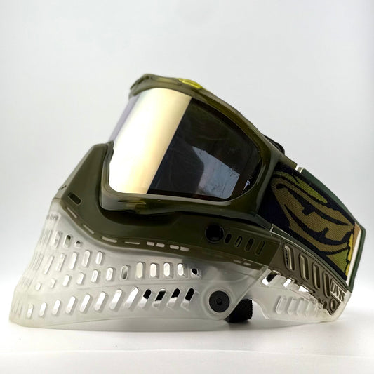 JT Proflex Olive/Clear Goggle + DV8 Ears Combo